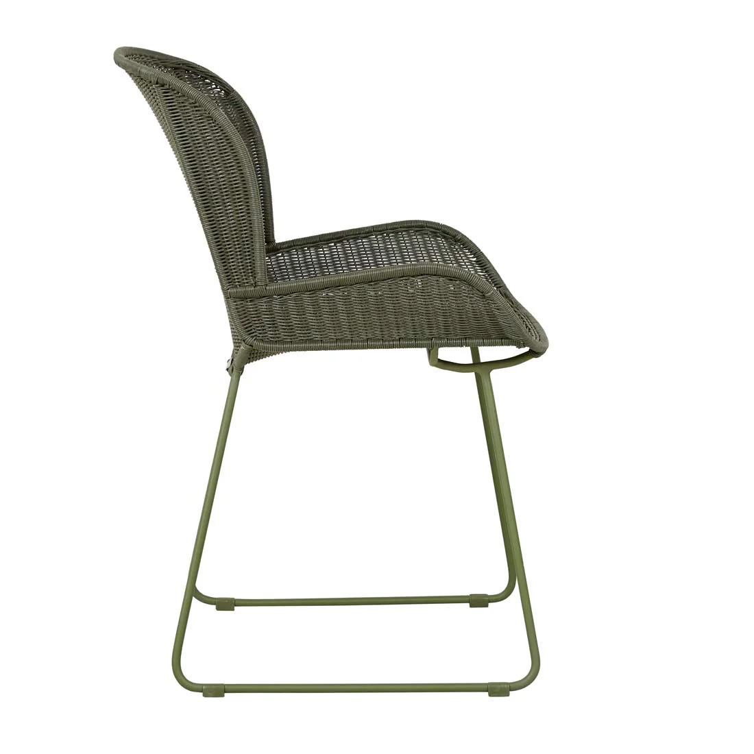 Granada Butterfly Closed Weave Dining Chair - Image 3