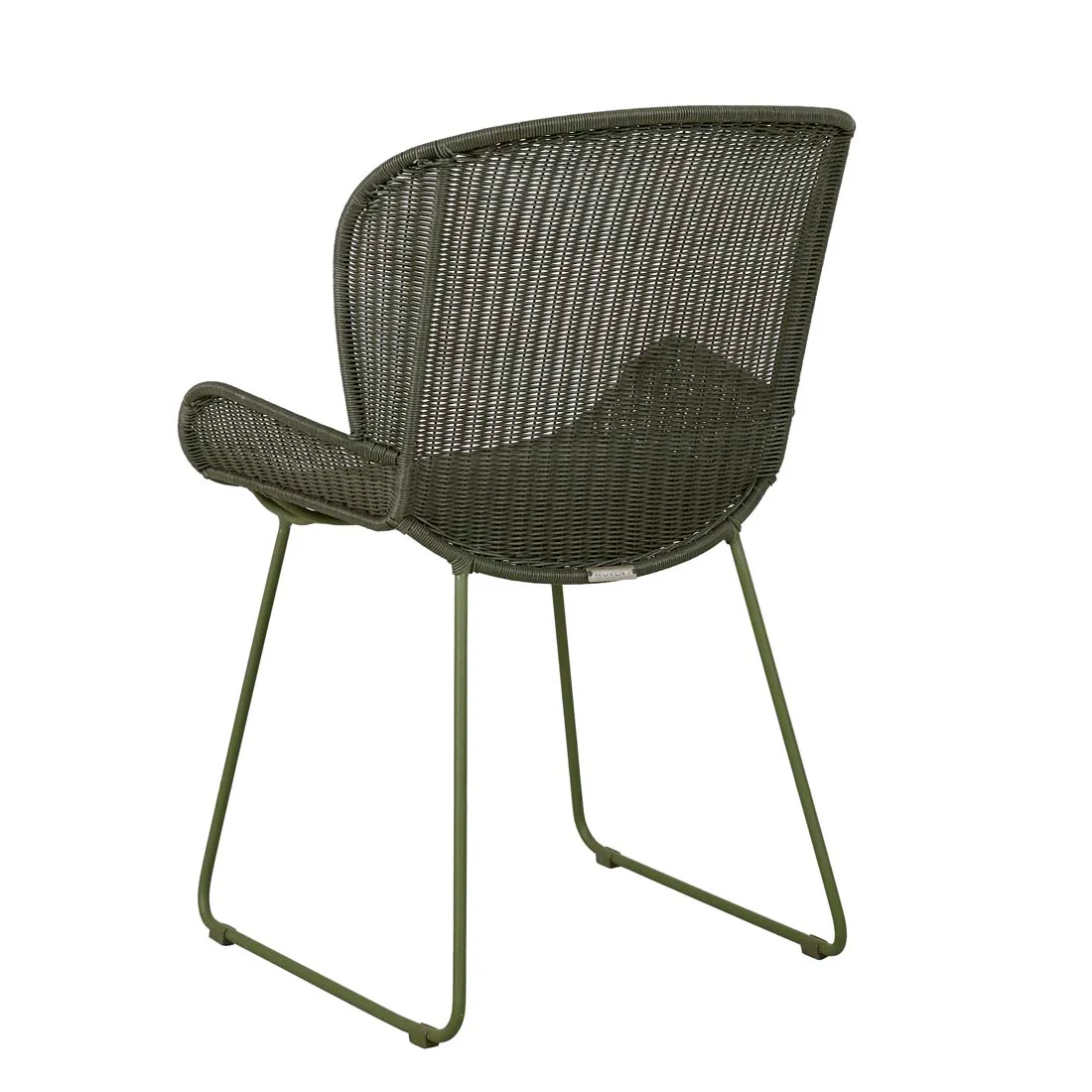 Granada Butterfly Closed Weave Dining Chair - Image 4