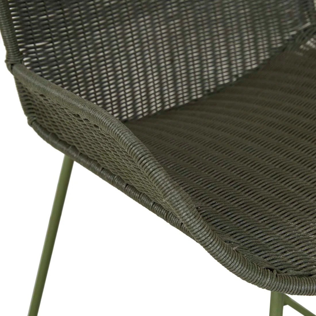 Granada Butterfly Closed Weave Dining Chair - Image 5