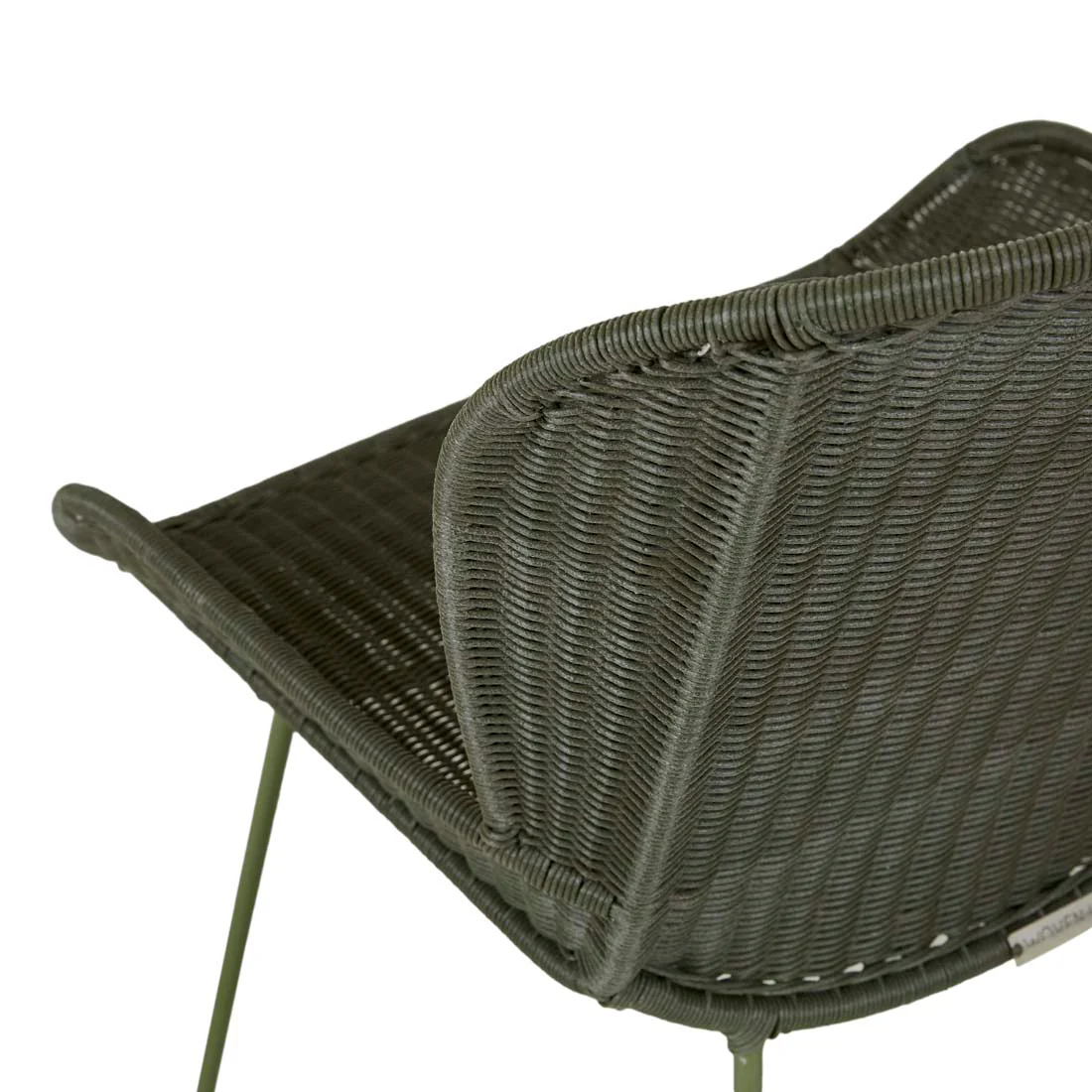 Granada Butterfly Closed Weave Dining Chair - Image 8