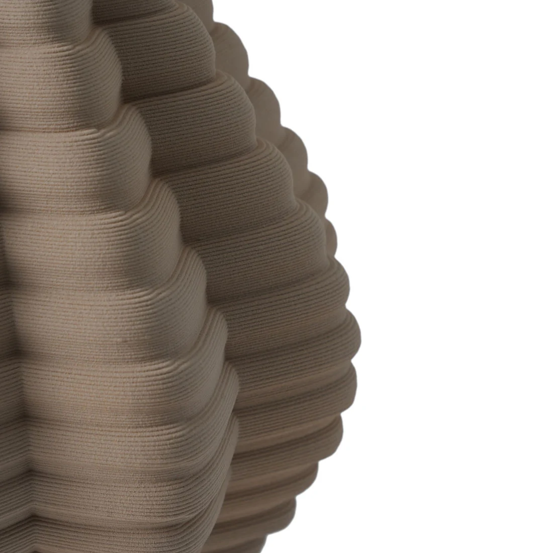 Forme Furrow Large Vase - Image 3