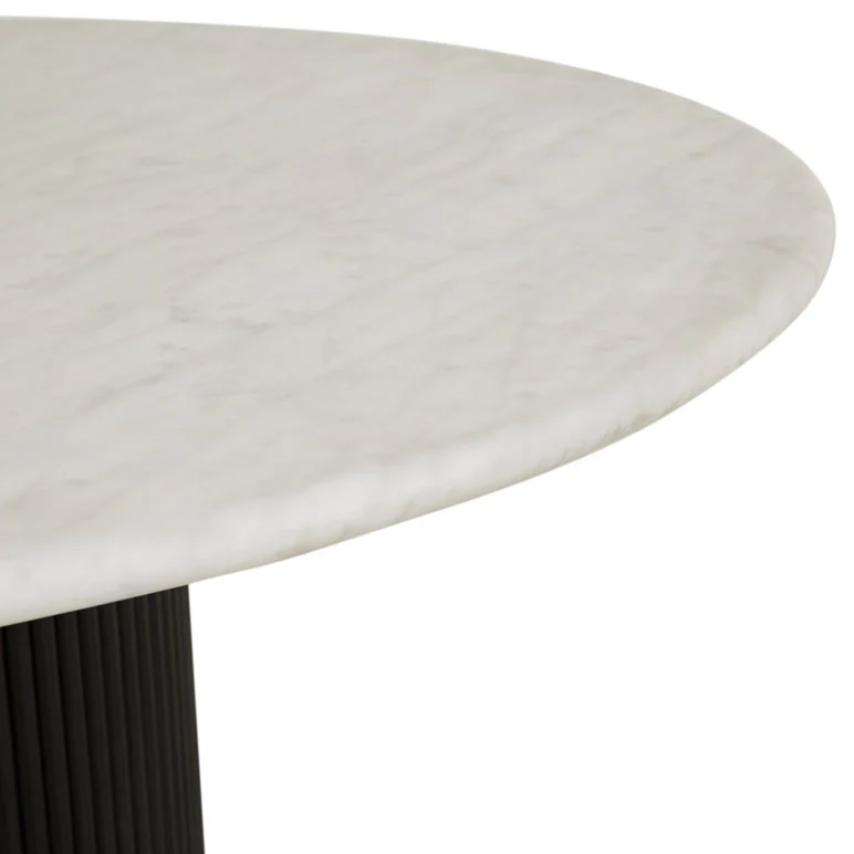 Benjamin Ripple Marble Dining Table - Image 4