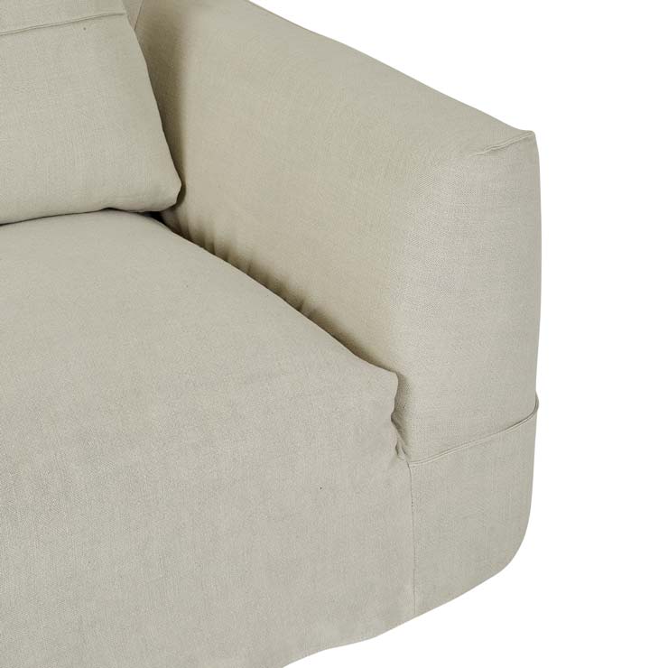 Cove Seamed 1 Seater Left Arm - Image 3